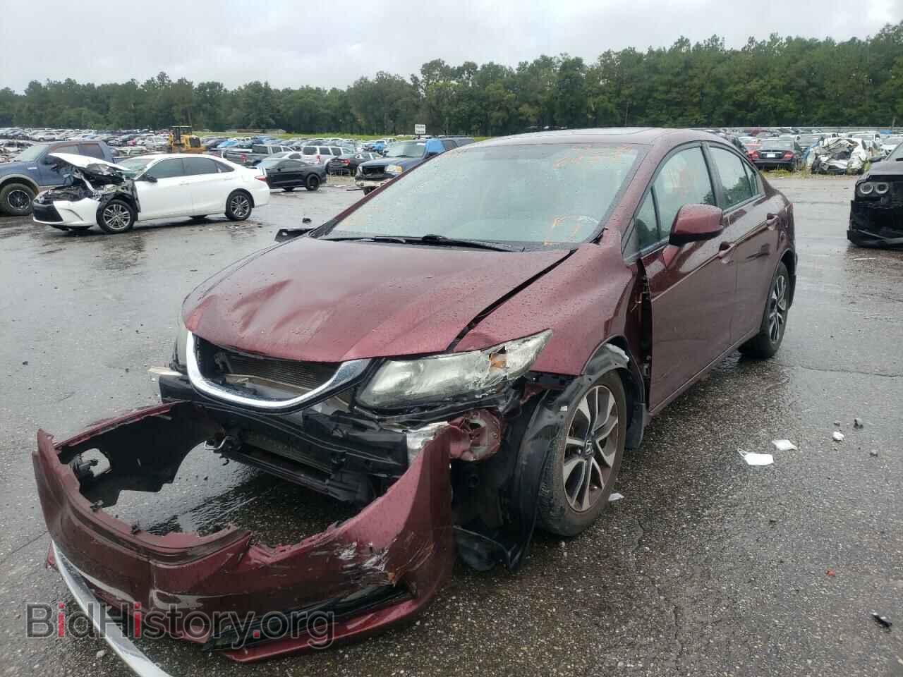 2013 HONDA CIVIC - VIN: 19XFB2F91DE076622 - Фото 2