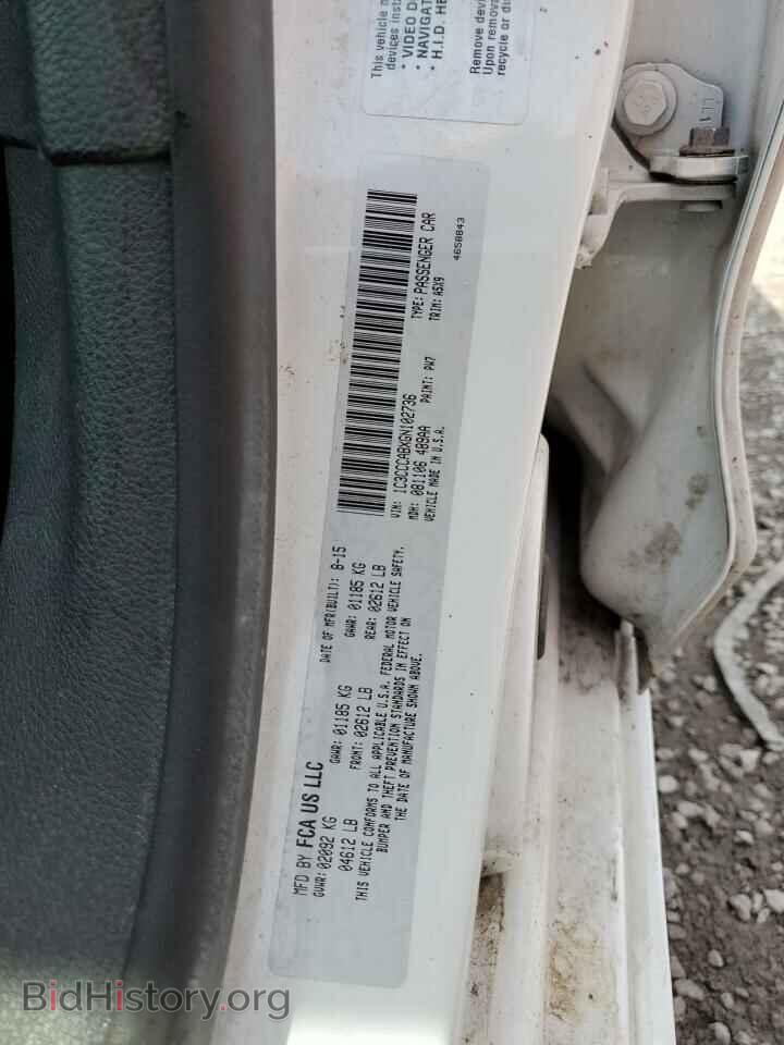 2016 CHRYSLER 200 - VIN: 1C3CCCABXGN102736 - Фото 12