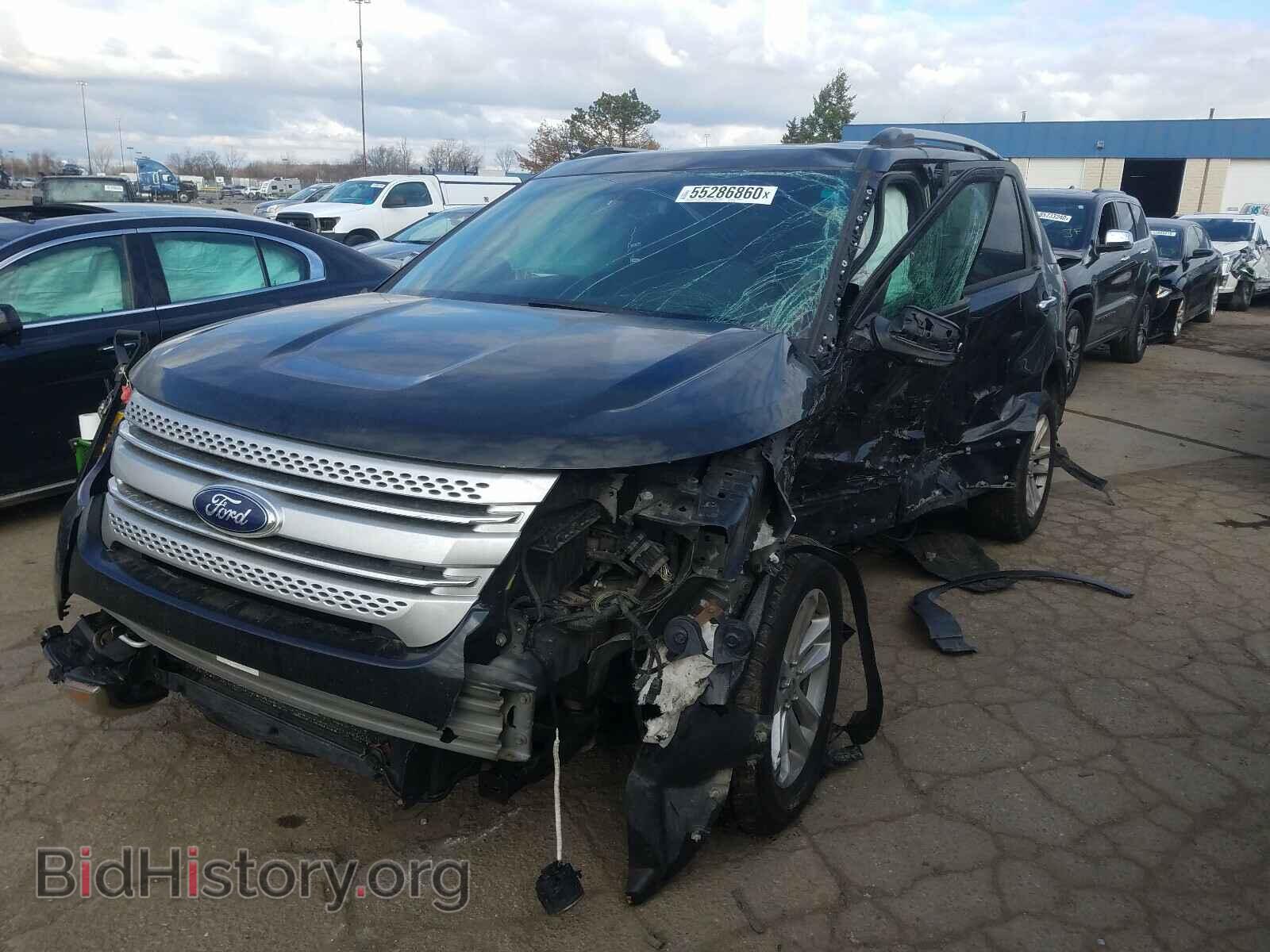 2015 FORD EXPLORER - VIN: 1FM5K8D89FGA76374 - Фото 2