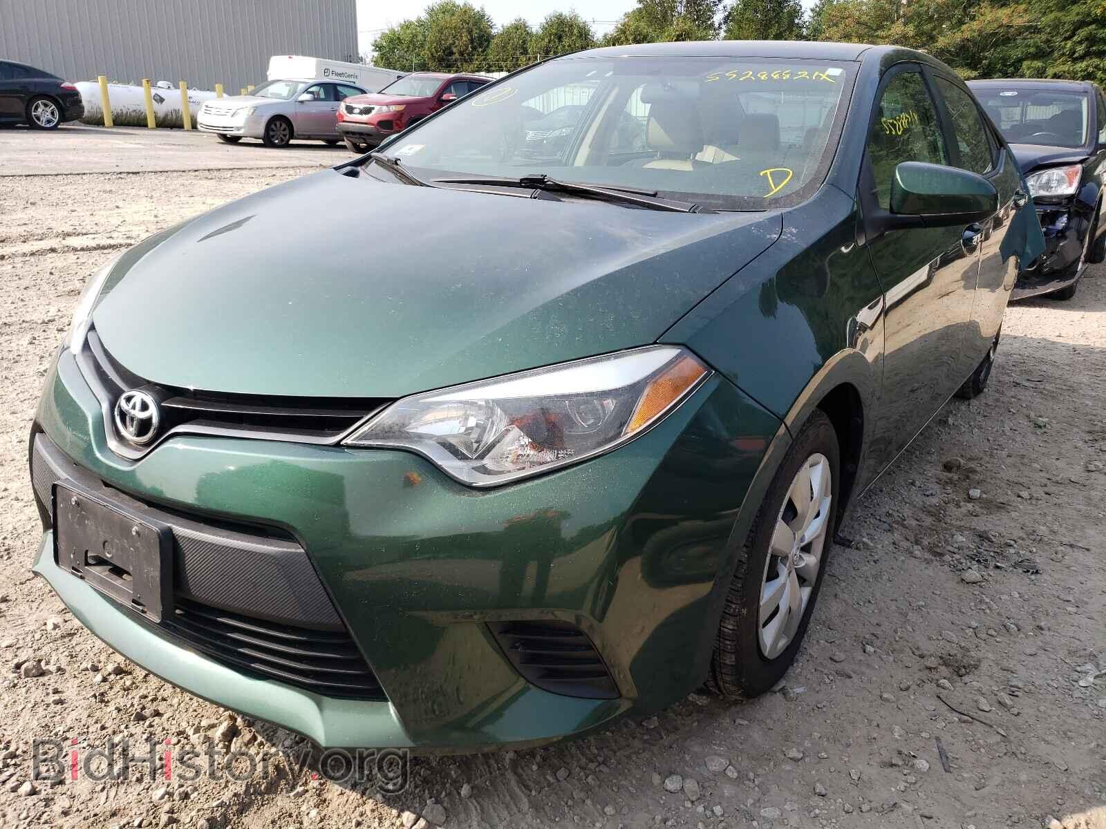 2014 TOYOTA COROLLA - VIN: 2T1BURHE1EC145448 - Фото 2