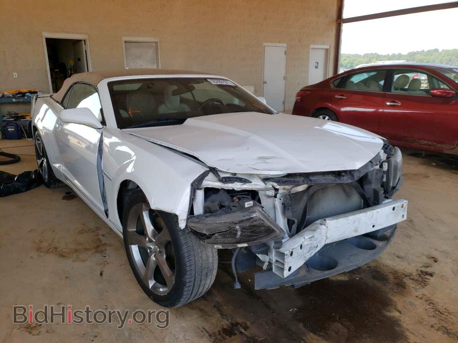 Photo 2G1FB3D32E9185149 - CHEVROLET CAMARO 2014