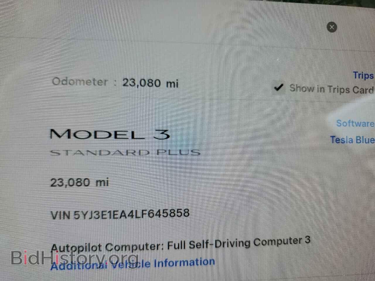 2020 TESLA MODEL 3 - VIN: 5YJ3E1EA4LF645858 - Photo 9