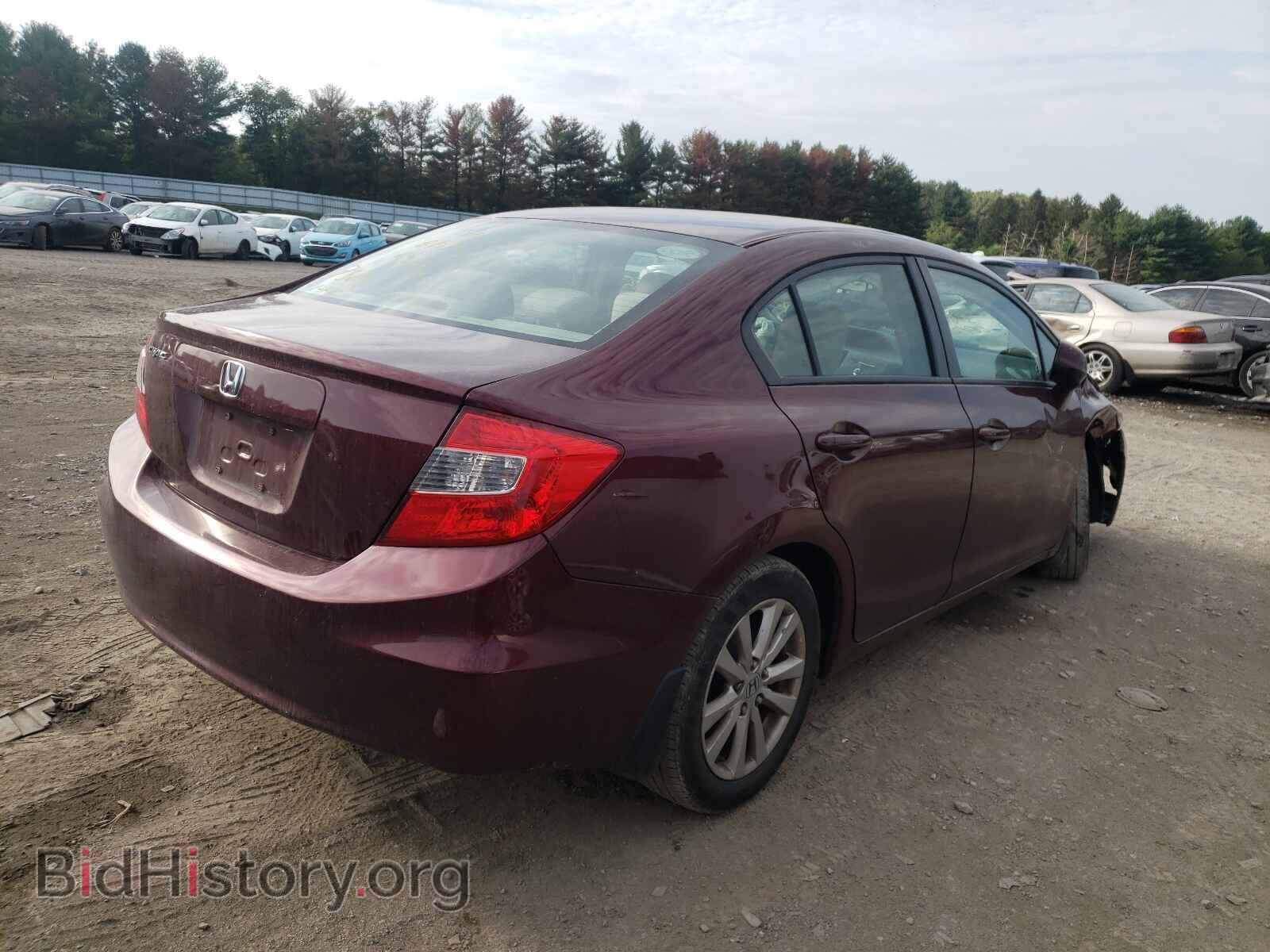 2012 HONDA CIVIC - VIN: 19XFB2F82CE357382 - Фото 4