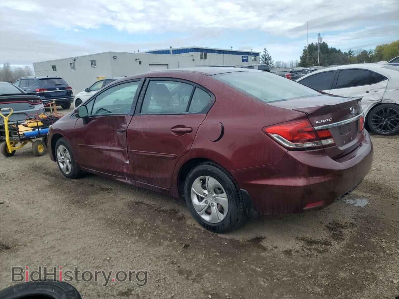 2013 HONDA CIVIC - VIN: 2HGFB2F46DH000114 - Фото 2
