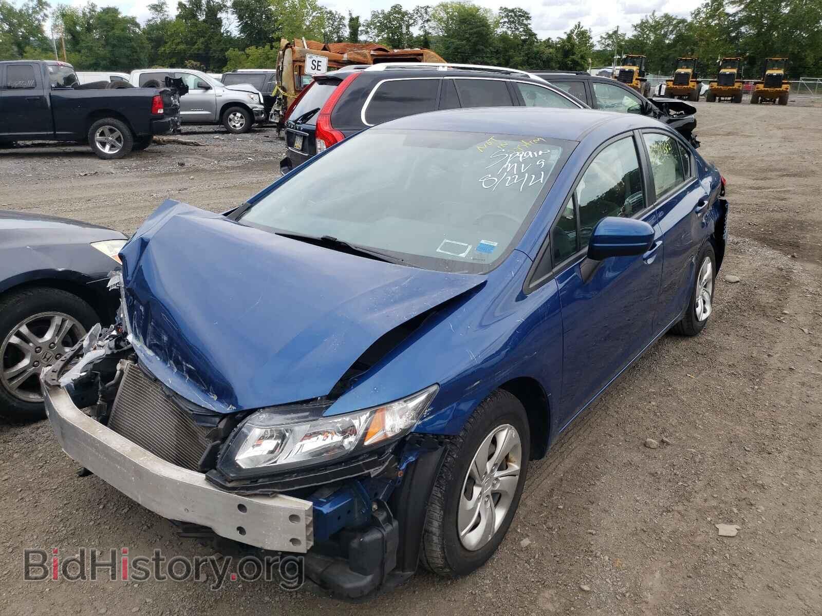 2015 HONDA CIVIC - VIN: 19XFB2F57FE276906 - Фото 2