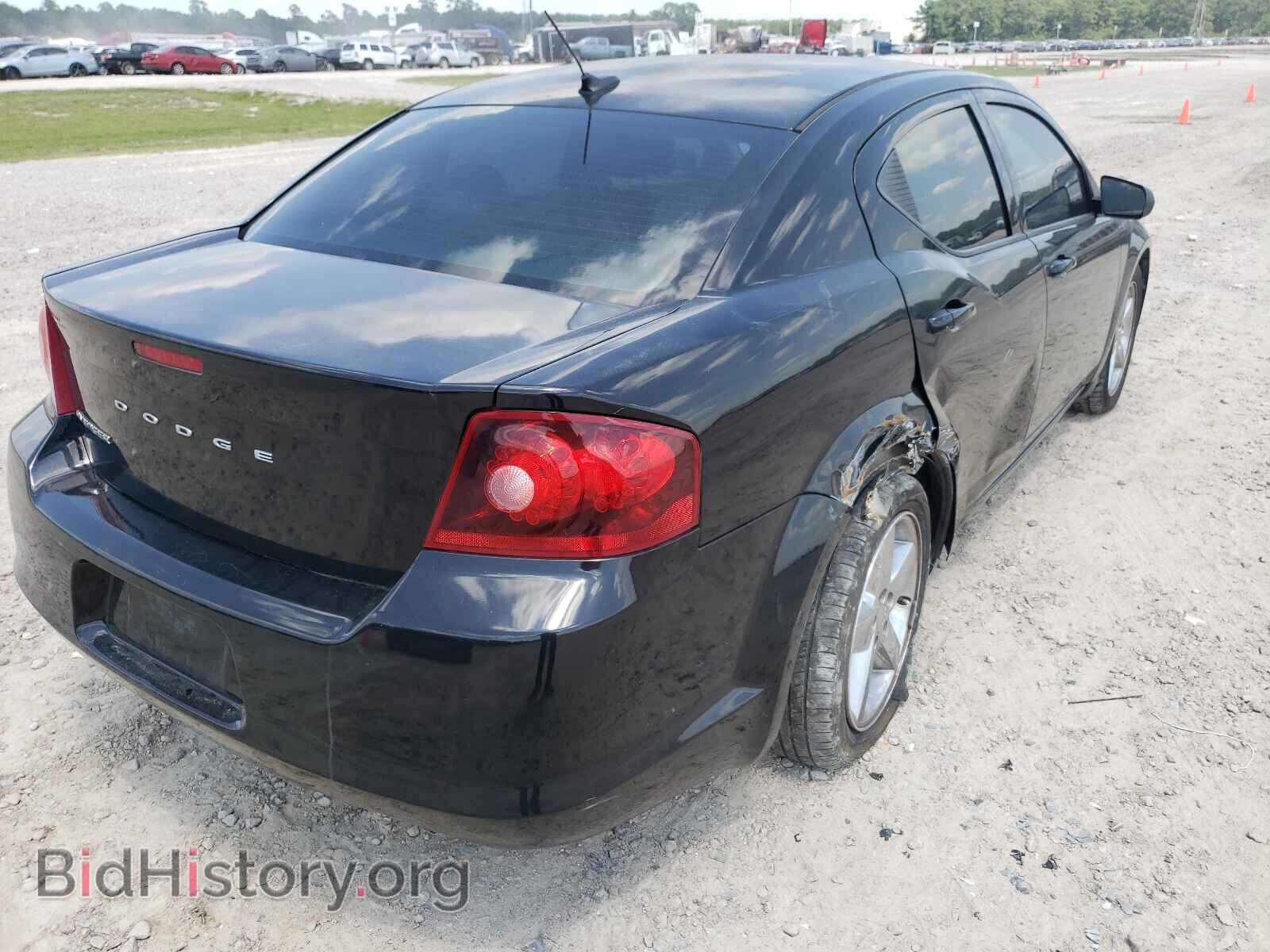 2013 DODGE AVENGER - VIN: 1C3CDZAB9DN658080 - Фото 4