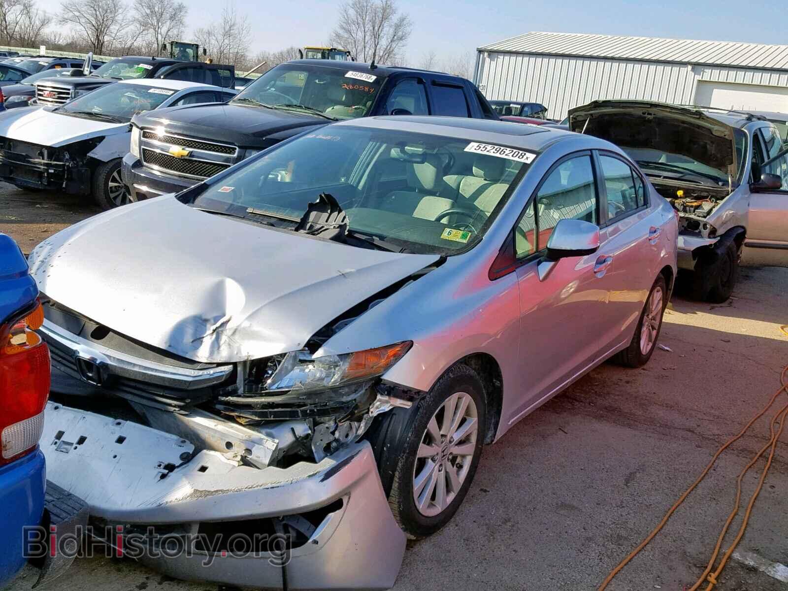 2012 HONDA CIVIC - VIN: 2HGFB2F83CH309363 - Photo 2
