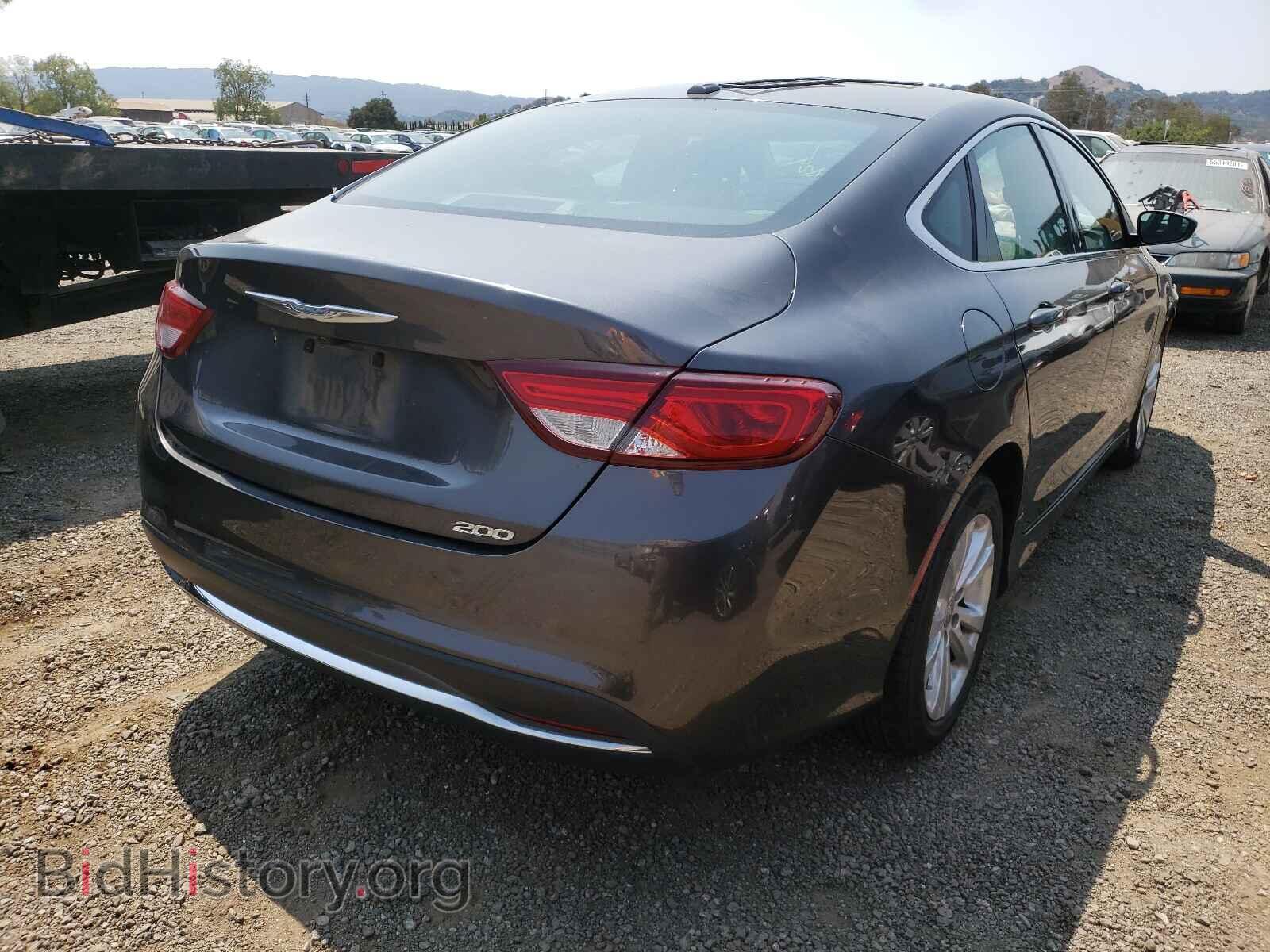 2016 CHRYSLER 200 - VIN: 1C3CCCAB4GN106359 - Фото 4