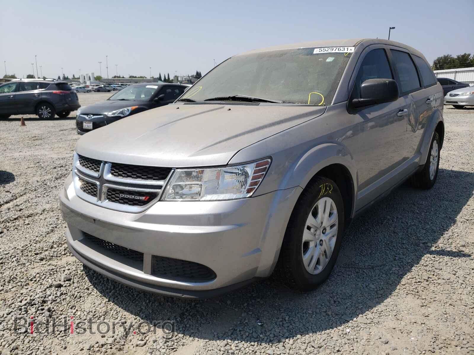 2015 DODGE JOURNEY - VIN: 3C4PDCAB0FT720804 - Фото 2