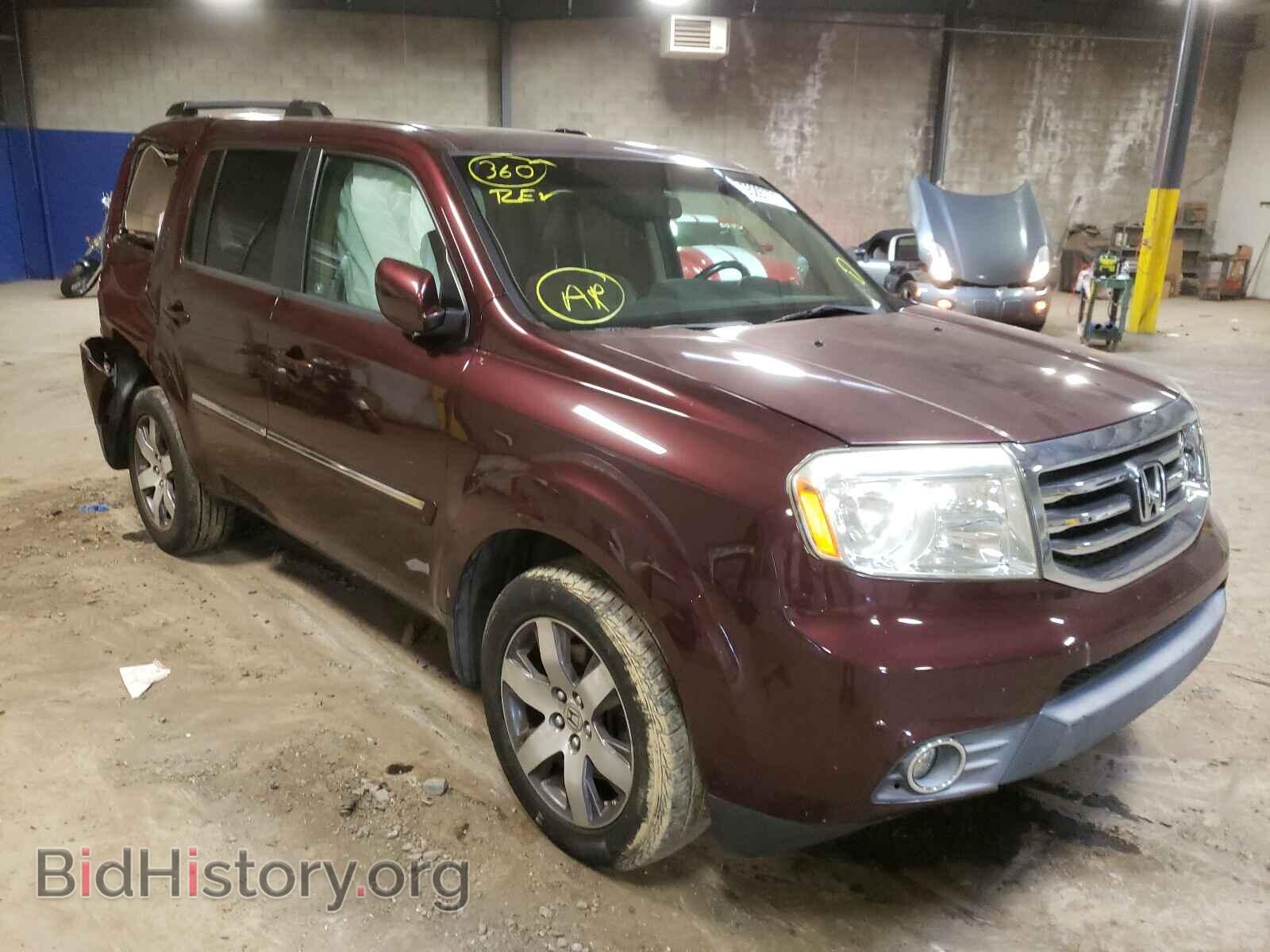 Фотография 5FNYF4H90CB050382 - HONDA PILOT 2012