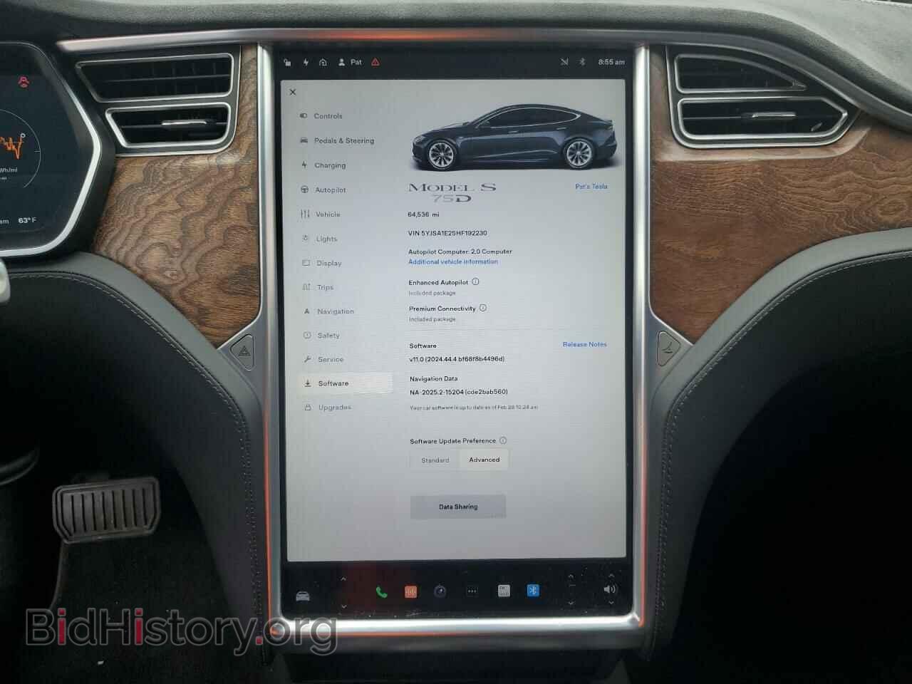 2017 TESLA MODEL S - VIN: 5YJSA1E25HF192230 - Photo 9
