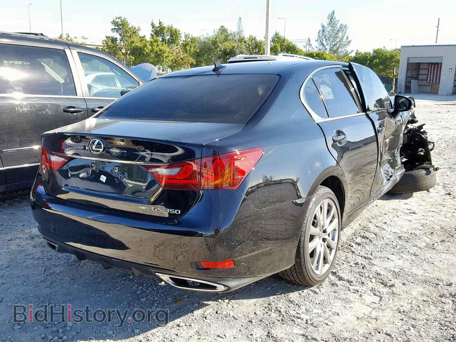 2014 LEXUS GS350 - VIN: JTHCE1BL9E5023426 - Фото 4