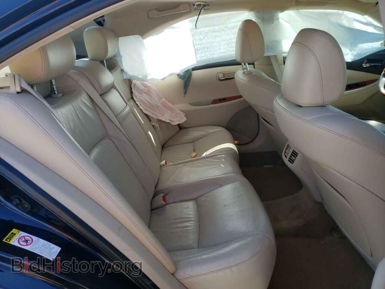2010 LEXUS ES350 - VIN: JTHBK1EG2A2393471 - Фото 6