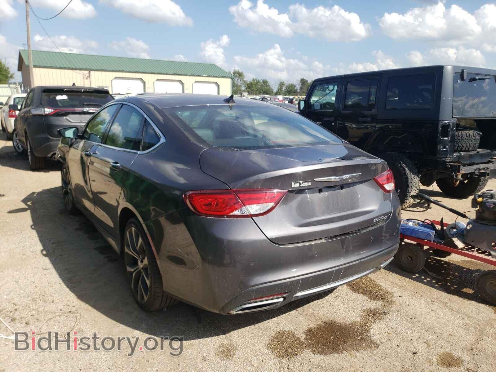 2015 CHRYSLER 200 - VIN: 1C3CCCCG2FN501650 - Фото 3
