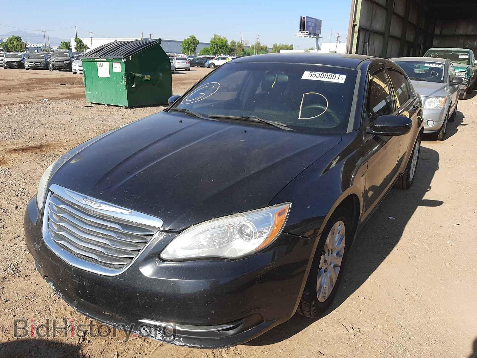 2012 CHRYSLER 200 - VIN: 1C3CCBAB6CN223056 - Фото 2