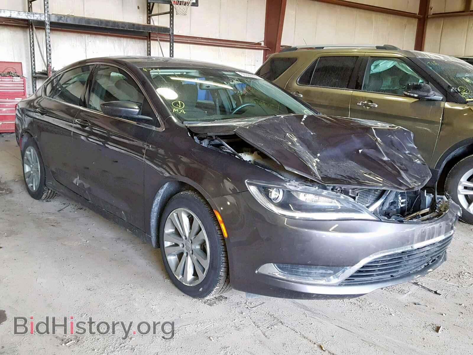 Фотография 1C3CCCAB9GN109841 - CHRYSLER 200 2016