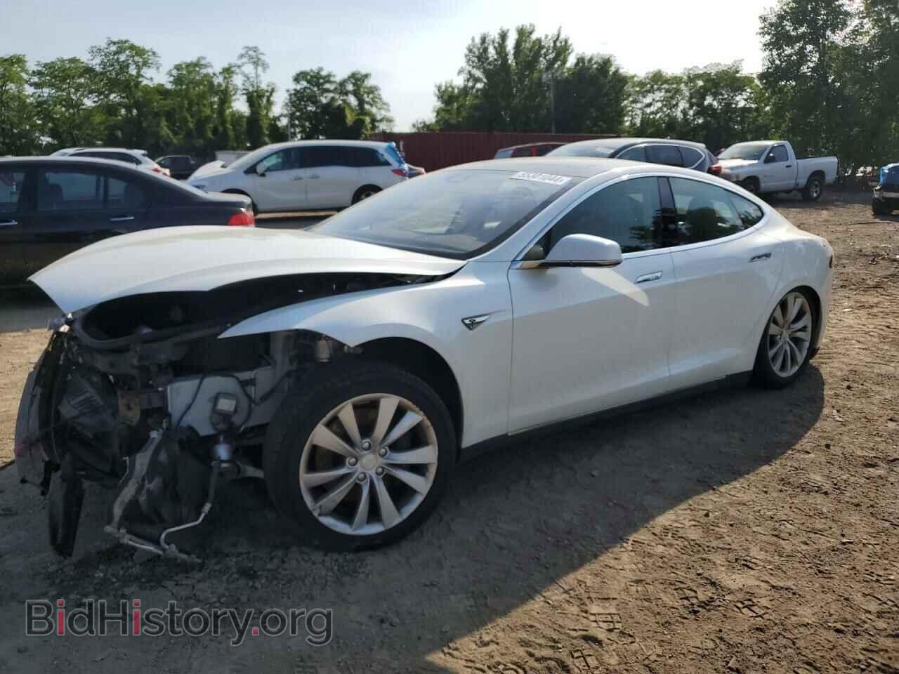 Photo 5YJSA1H21FF096040 - TESLA MODEL S 2015