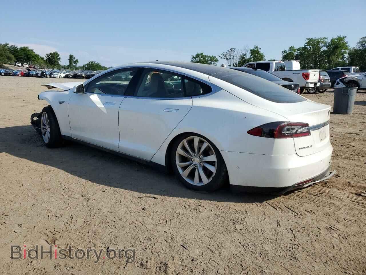 2015 TESLA MODEL S - VIN: 5YJSA1H21FF096040 - Фото 2
