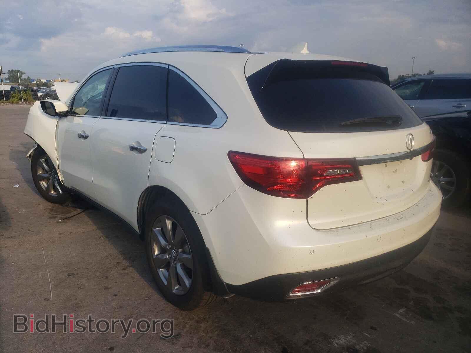 2014 ACURA MDX - VIN: 5FRYD4H80EB019471 - Фото 3