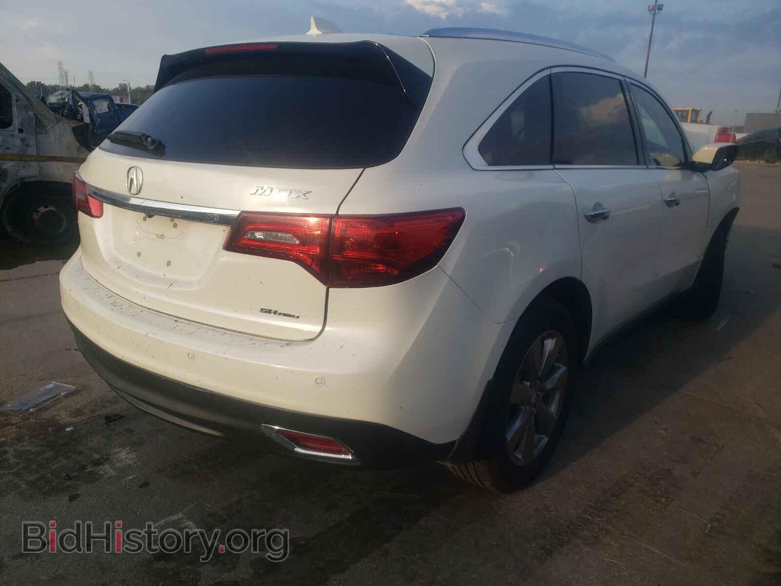 2014 ACURA MDX - VIN: 5FRYD4H80EB019471 - Фото 4