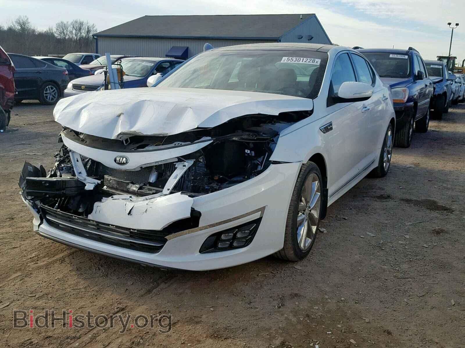 2015 KIA OPTIMA - VIN: 5XXGR4A60FG420041 - Фото 2