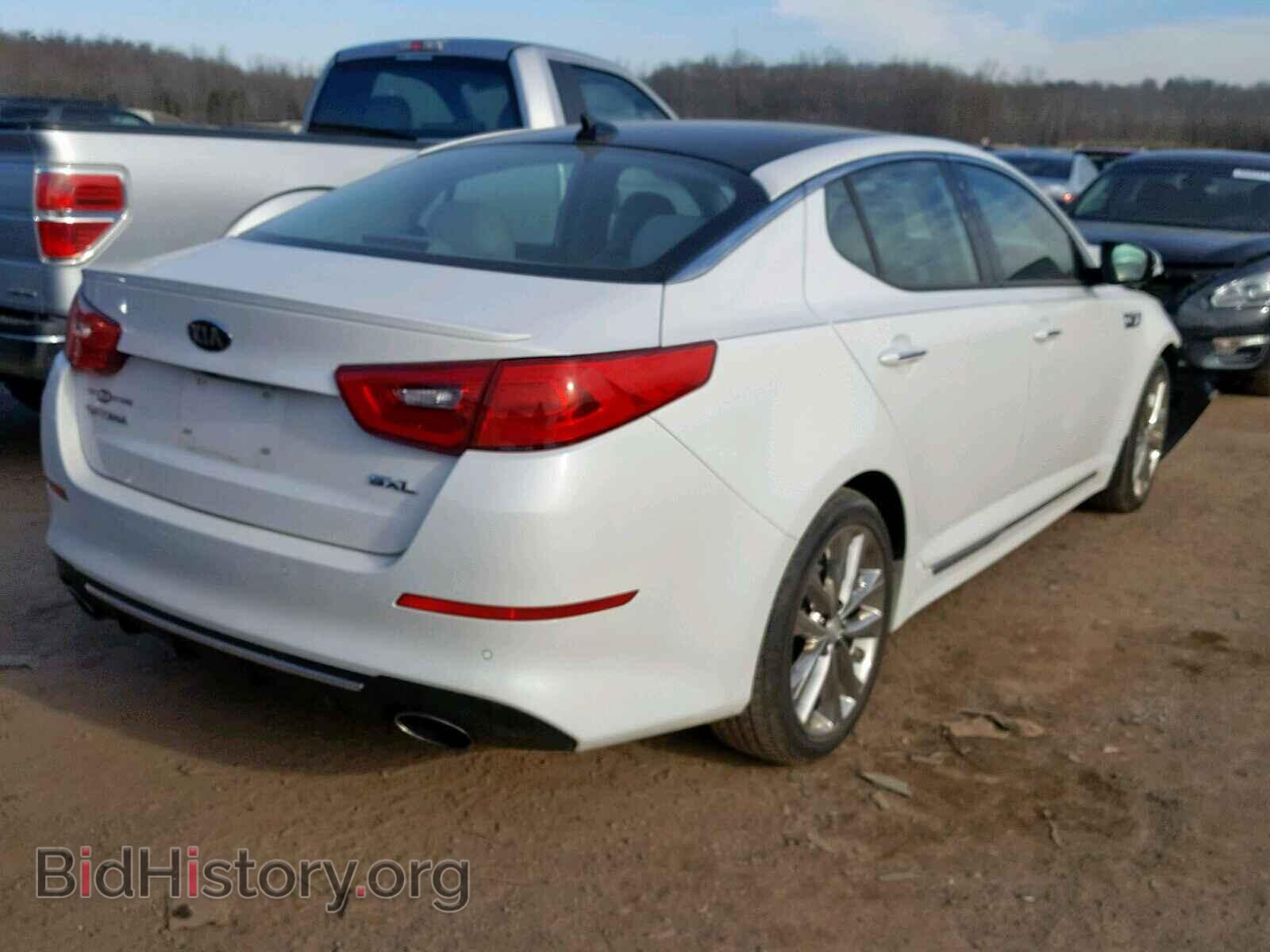 2015 KIA OPTIMA - VIN: 5XXGR4A60FG420041 - Фото 4