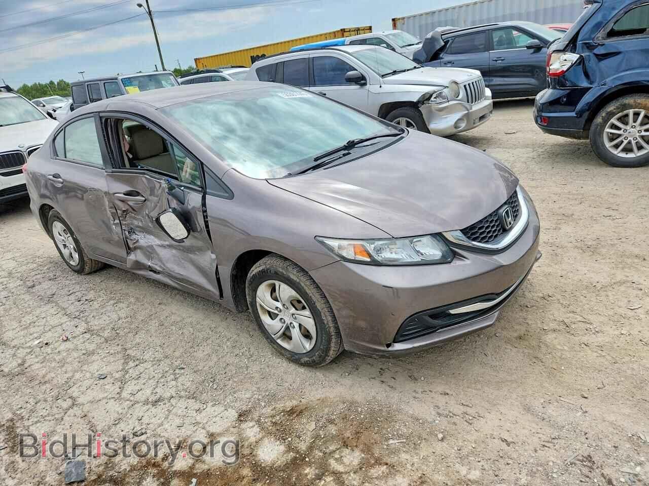 2014 HONDA CIVIC - VIN: 19XFB2E56EE009420 - Фото 4
