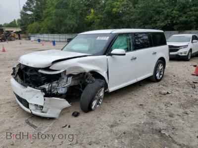 2019 Ford FLEX Flex Limit, white — VIN 2FMGK5D89KBA36207, Copart