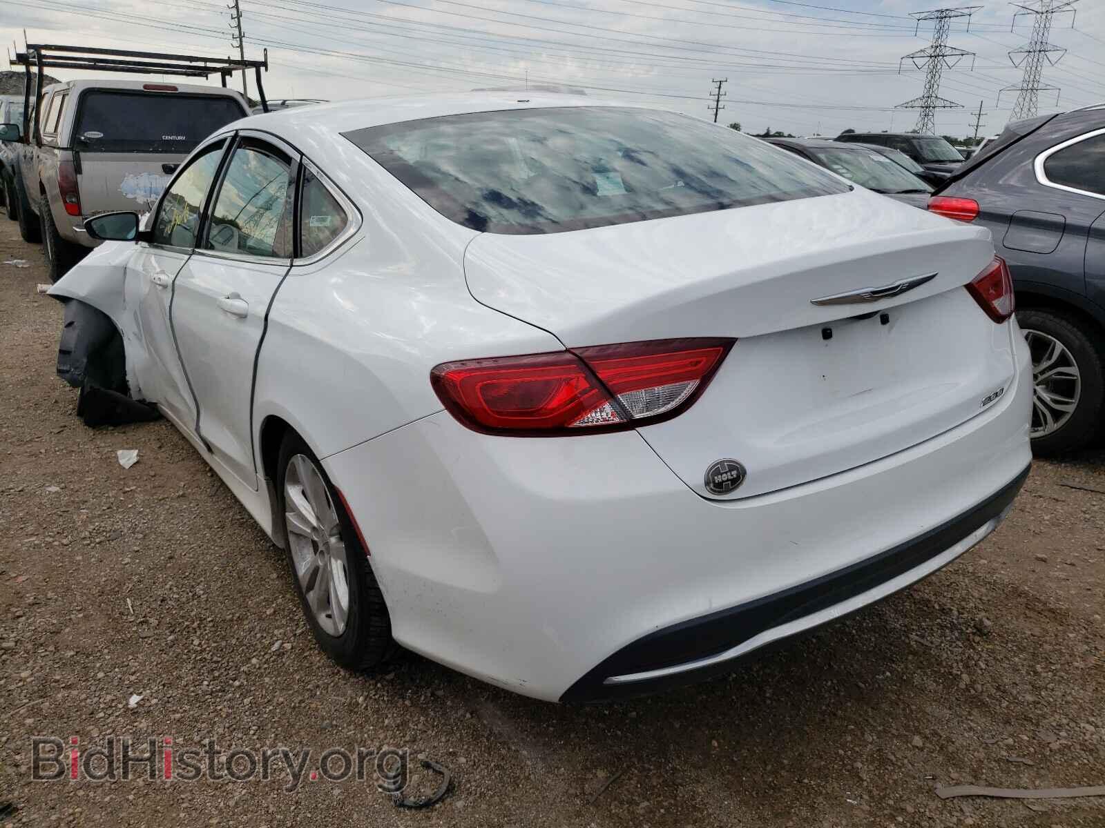 2015 CHRYSLER 200 - VIN: 1C3CCCABXFN677160 - Фото 3