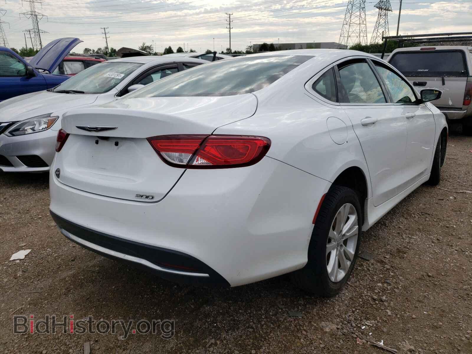 2015 CHRYSLER 200 - VIN: 1C3CCCABXFN677160 - Фото 4