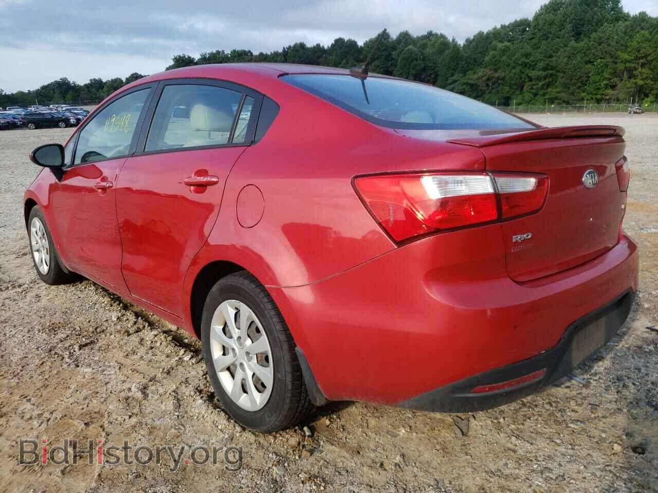 2013 KIA RIO - VIN: KNADM4A37D6185587 - Фото 3