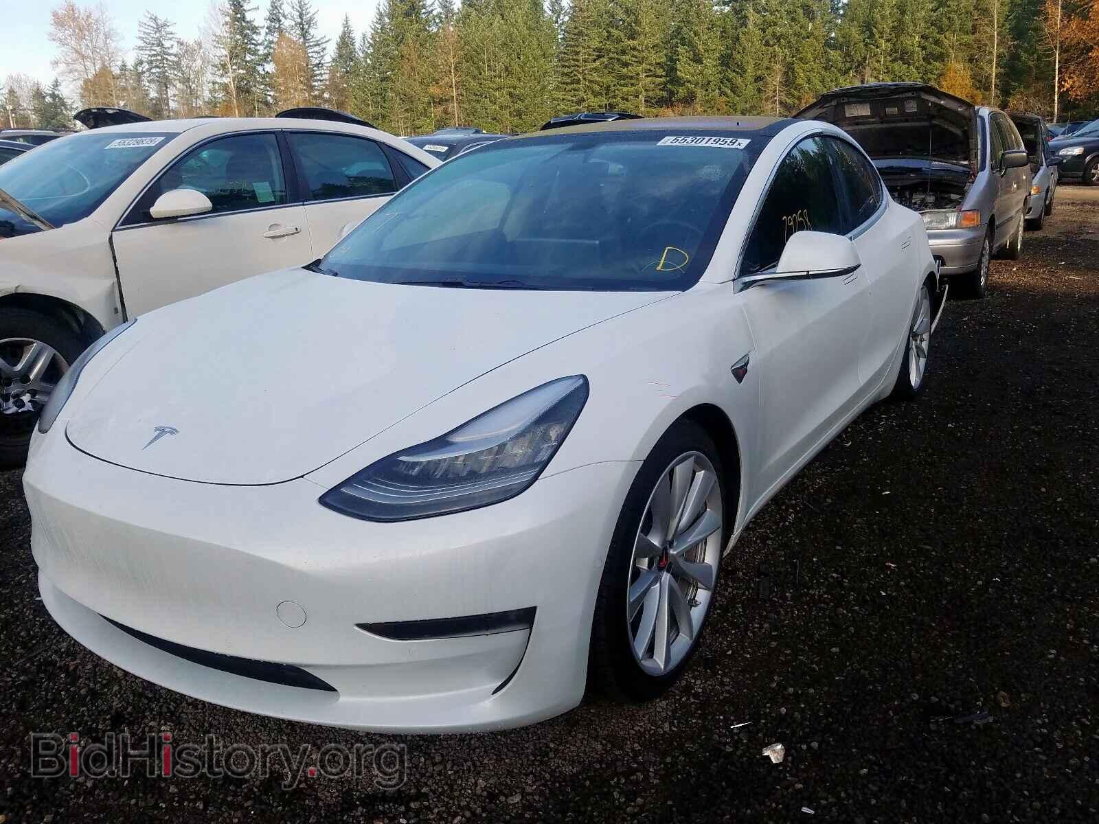 2018 TESLA MODEL 3 - VIN: 5YJ3E1EA8JF020473 - Фото 2