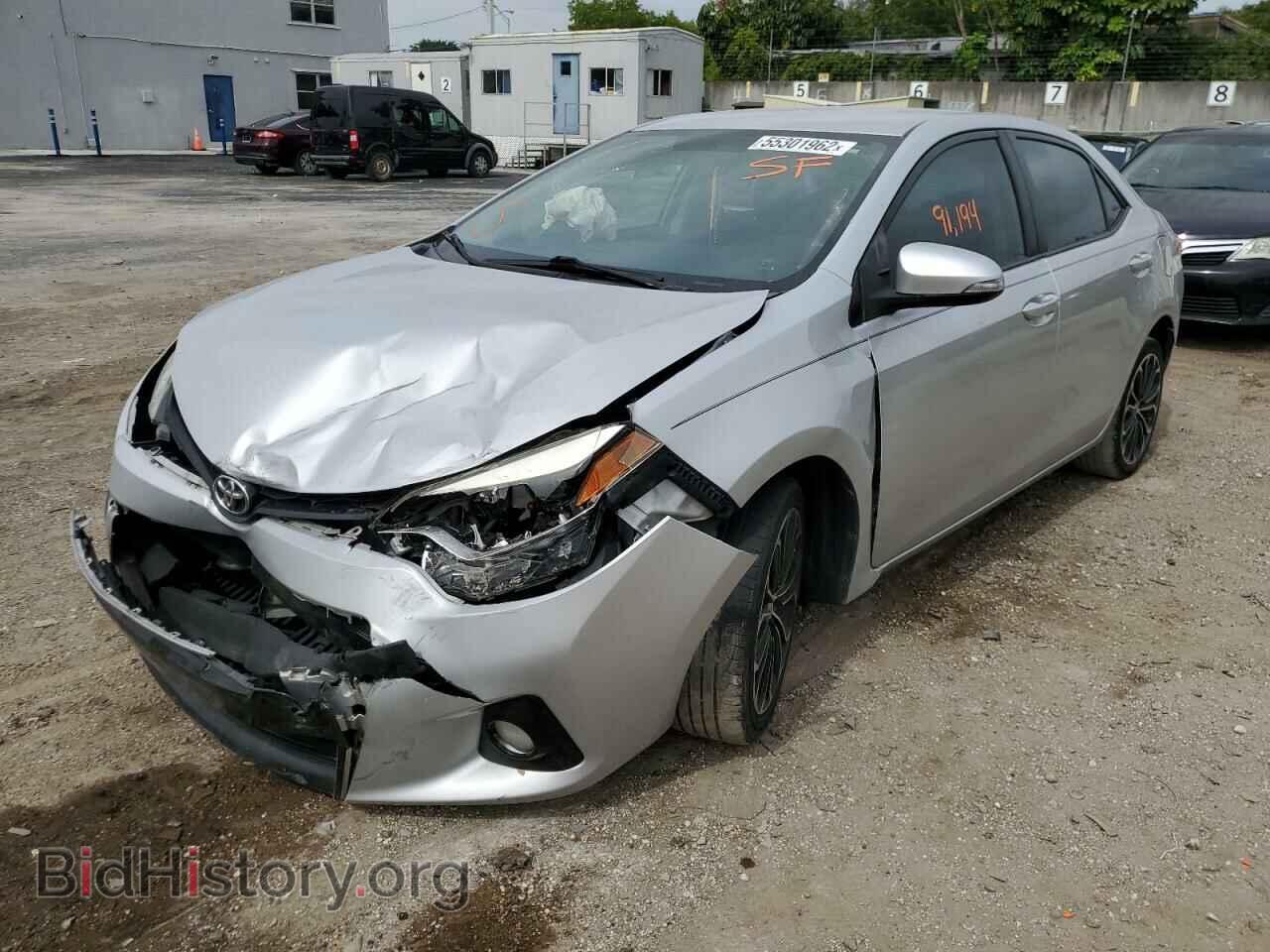 2015 TOYOTA COROLLA - VIN: 2T1BURHE4FC404354 - Фото 2