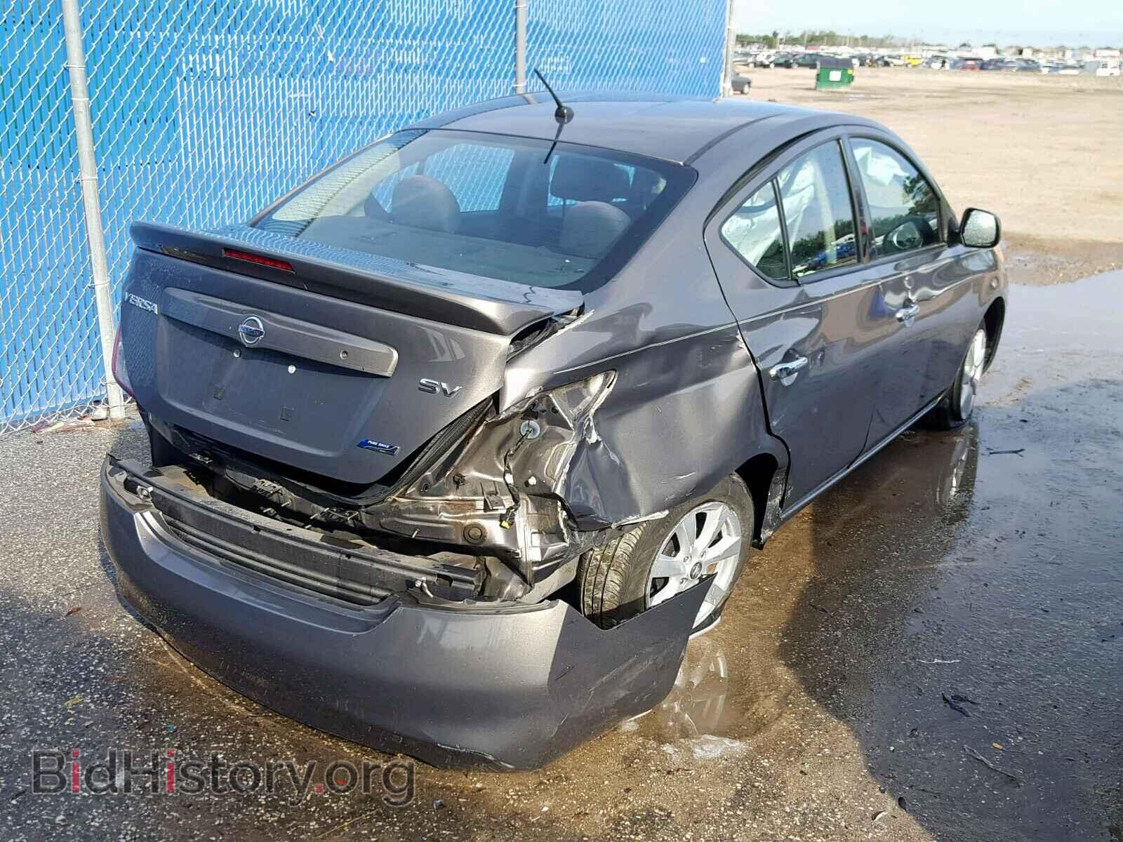 2014 NISSAN VERSA - VIN: 3N1CN7AP2EL811752 - Фото 4