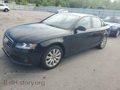 2012 Audi A4 Premium, black — VIN WAUBFAFL4CN015331, Copart