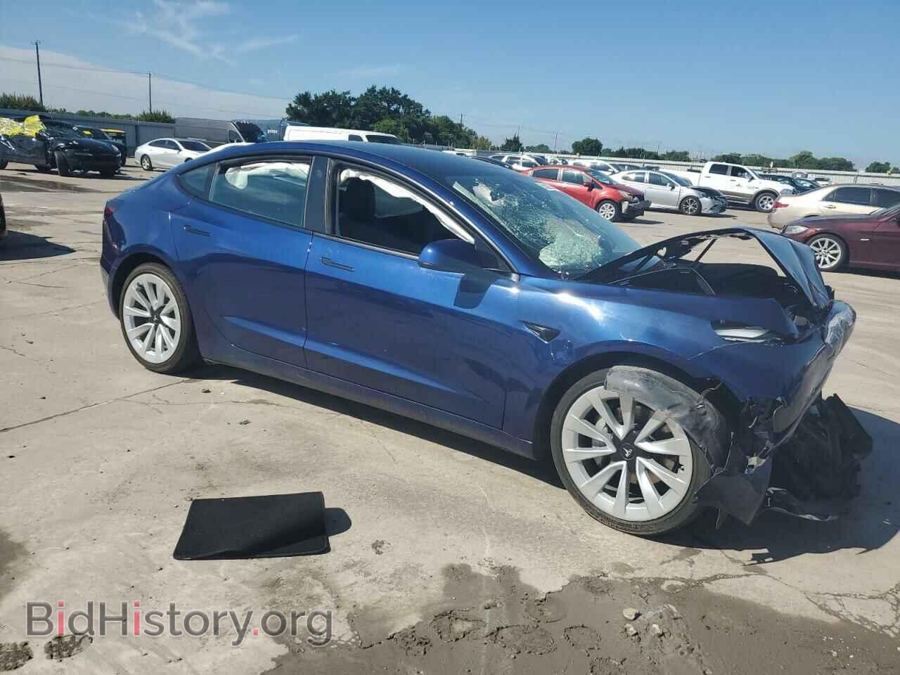2022 TESLA MODEL 3 - VIN: 5YJ3E1EB4NF191719 - Photo 4