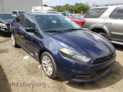 2014 Dodge DART Dart SXT, blue — VIN 1C3CDFBB7ED803539, Copart