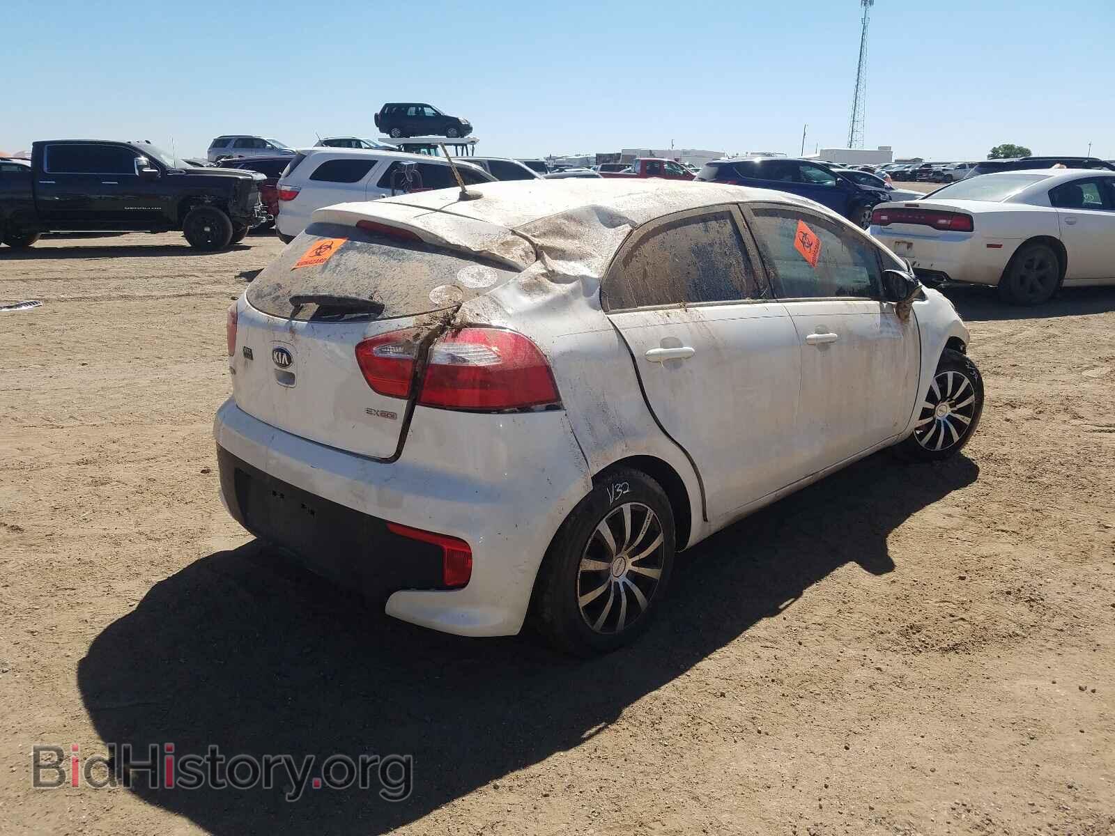 2016 KIA RIO - VIN: KNADN5A32G6629501 - Фото 4