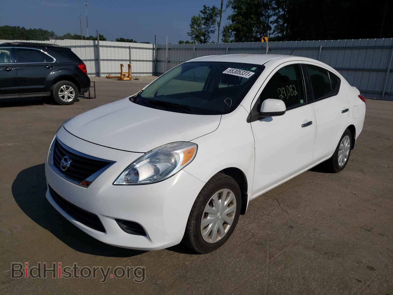 2012 NISSAN VERSA - VIN: 3N1CN7AP1CL861765 - Фото 2