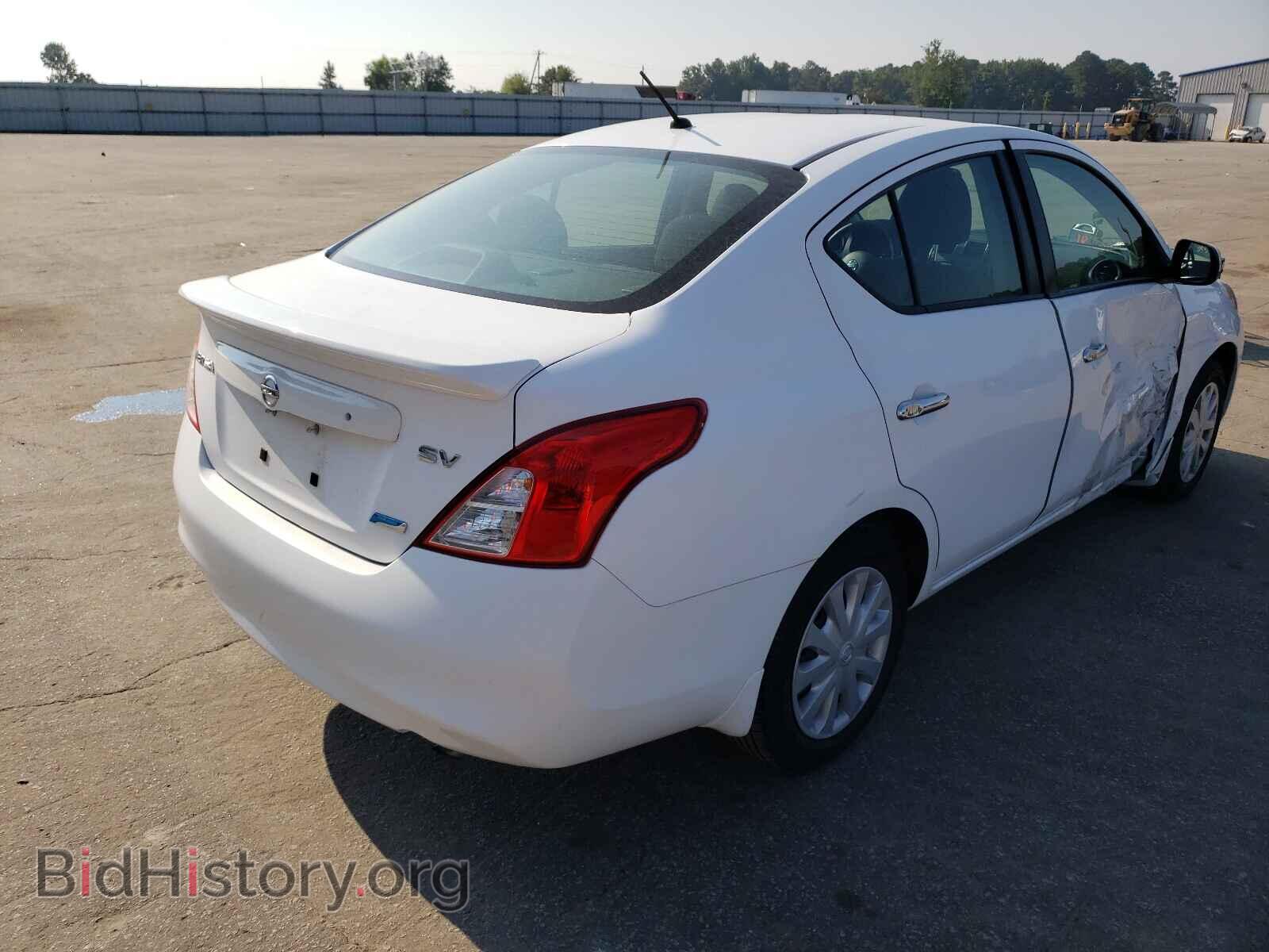 2012 NISSAN VERSA - VIN: 3N1CN7AP1CL861765 - Фото 4