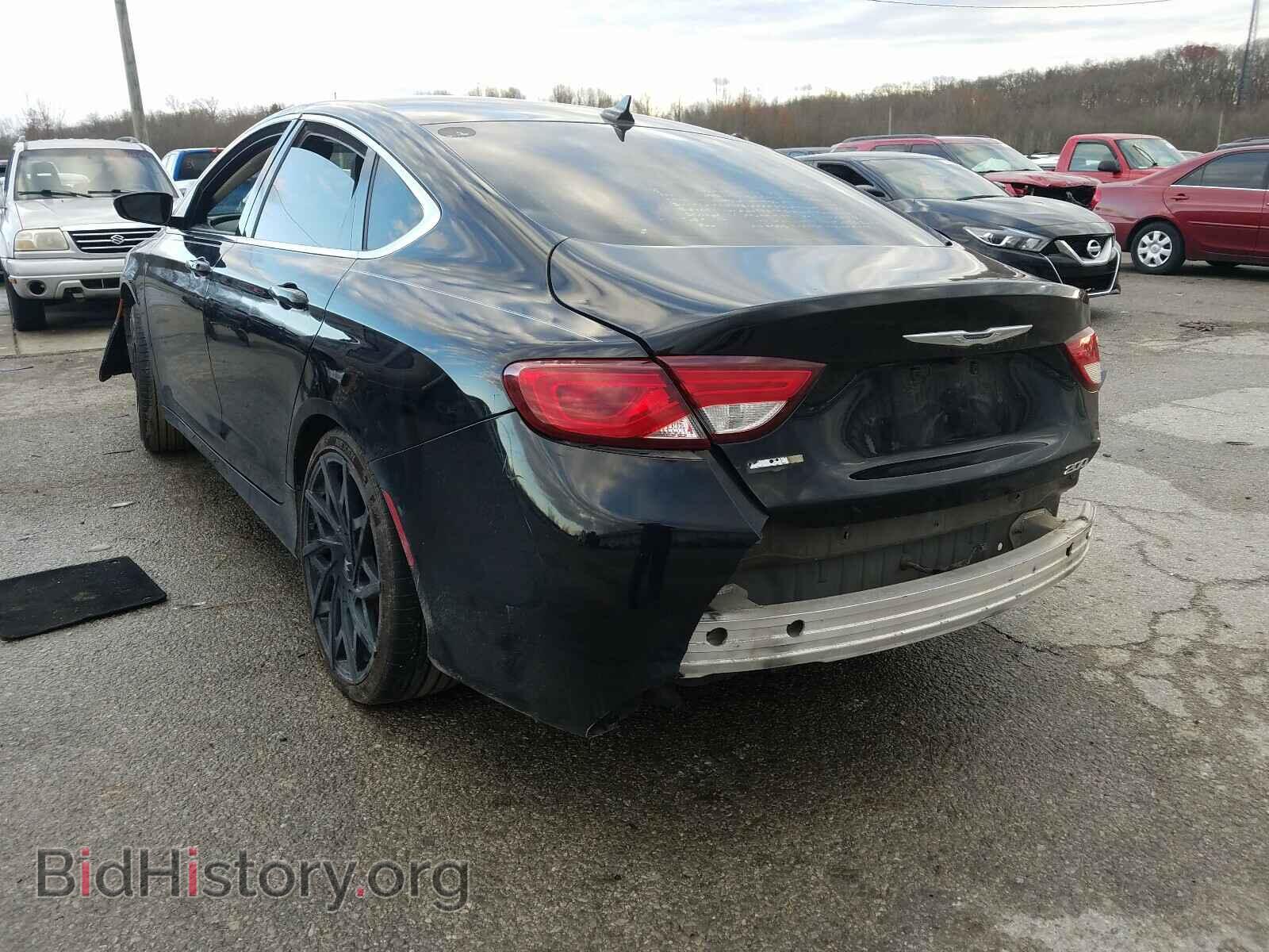 2015 CHRYSLER 200 - VIN: 1C3CCCAB7FN641720 - Фото 3