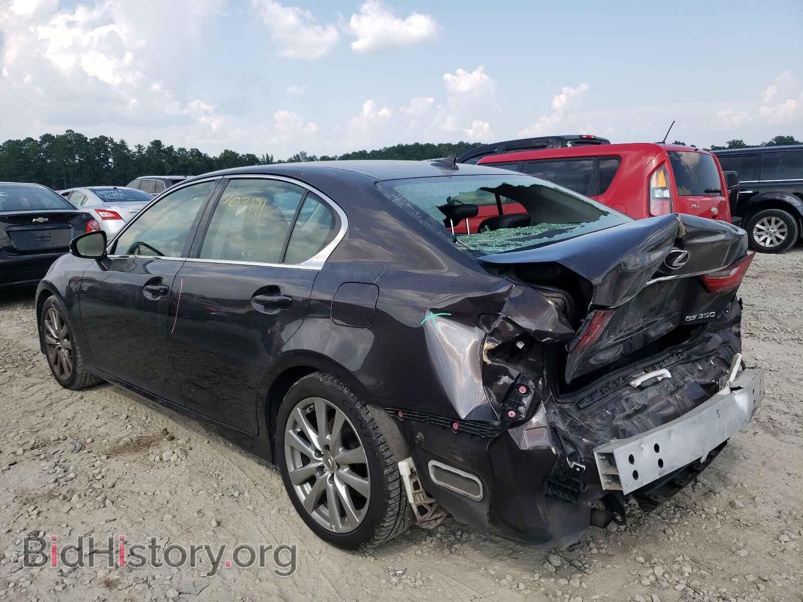 2013 LEXUS GS350 - VIN: JTHBE1BL2D5013802 - Фото 3