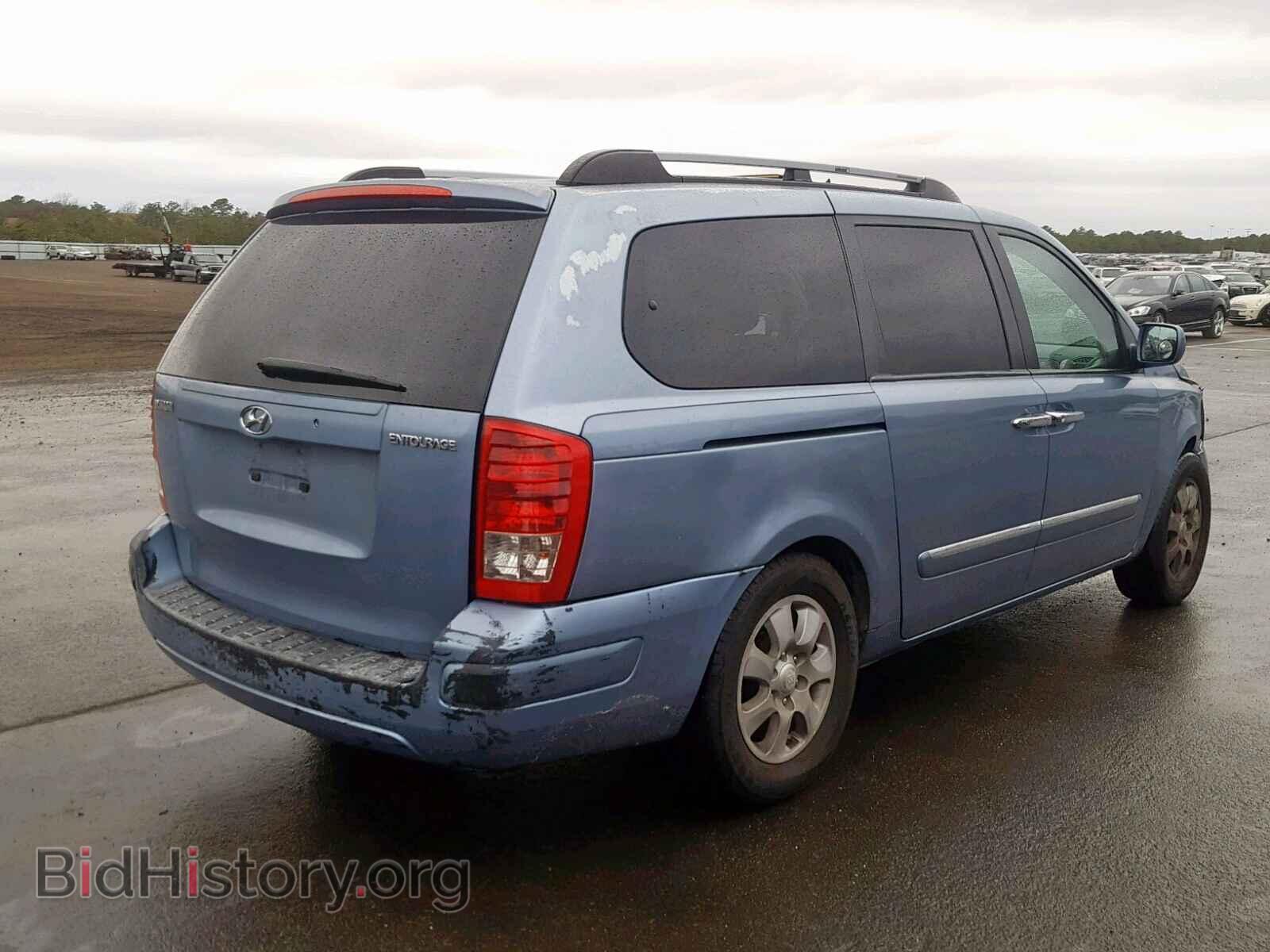 2007 HYUNDAI ENTOURAGE - VIN: KNDMC233476011424 - Фото 4