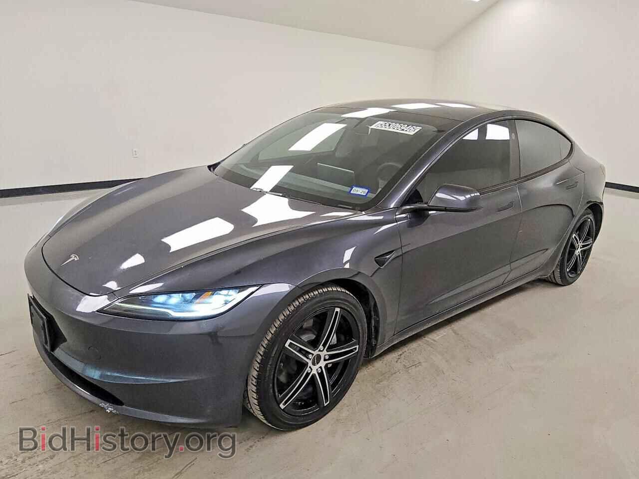 Фотография 5YJ3E1EB4RF743791 - TESLA MODEL 3 2024