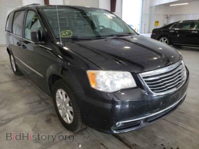 2013 Chrysler MINIVAN Town & COU, black — VIN 2C4RC1BG7DR720521, Copart