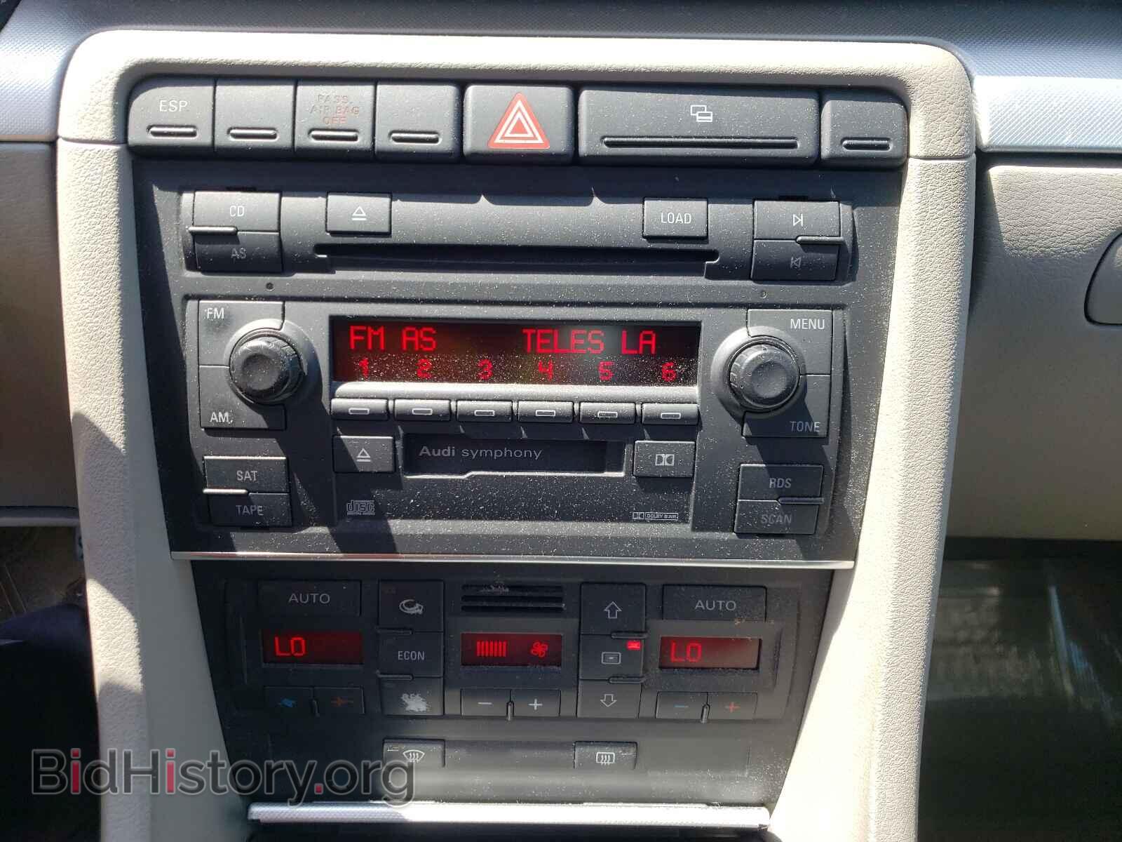 2006 AUDI A4 - VIN: WAUAF78E86A209952 - Фото 9
