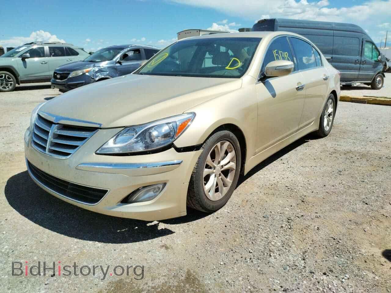 2012 HYUNDAI GENESIS - VIN: KMHGC4DD7CU155194 - Фото 2