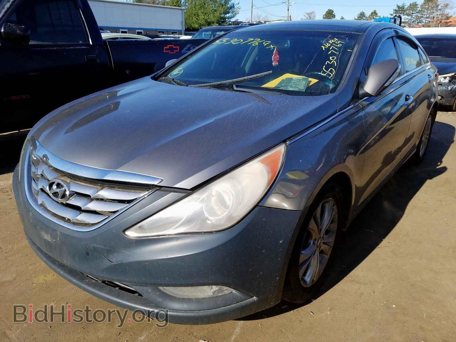 2012 HYUNDAI SONATA - VIN: 5NPEC4AC3CH324449 - Фото 2