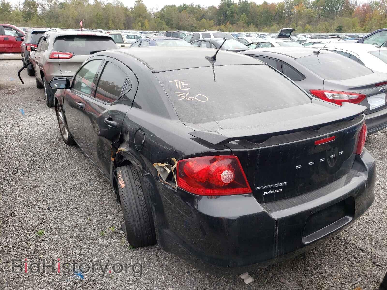 2011 DODGE AVENGER - VIN: 1B3BD1FG2BN544725 - Фото 3