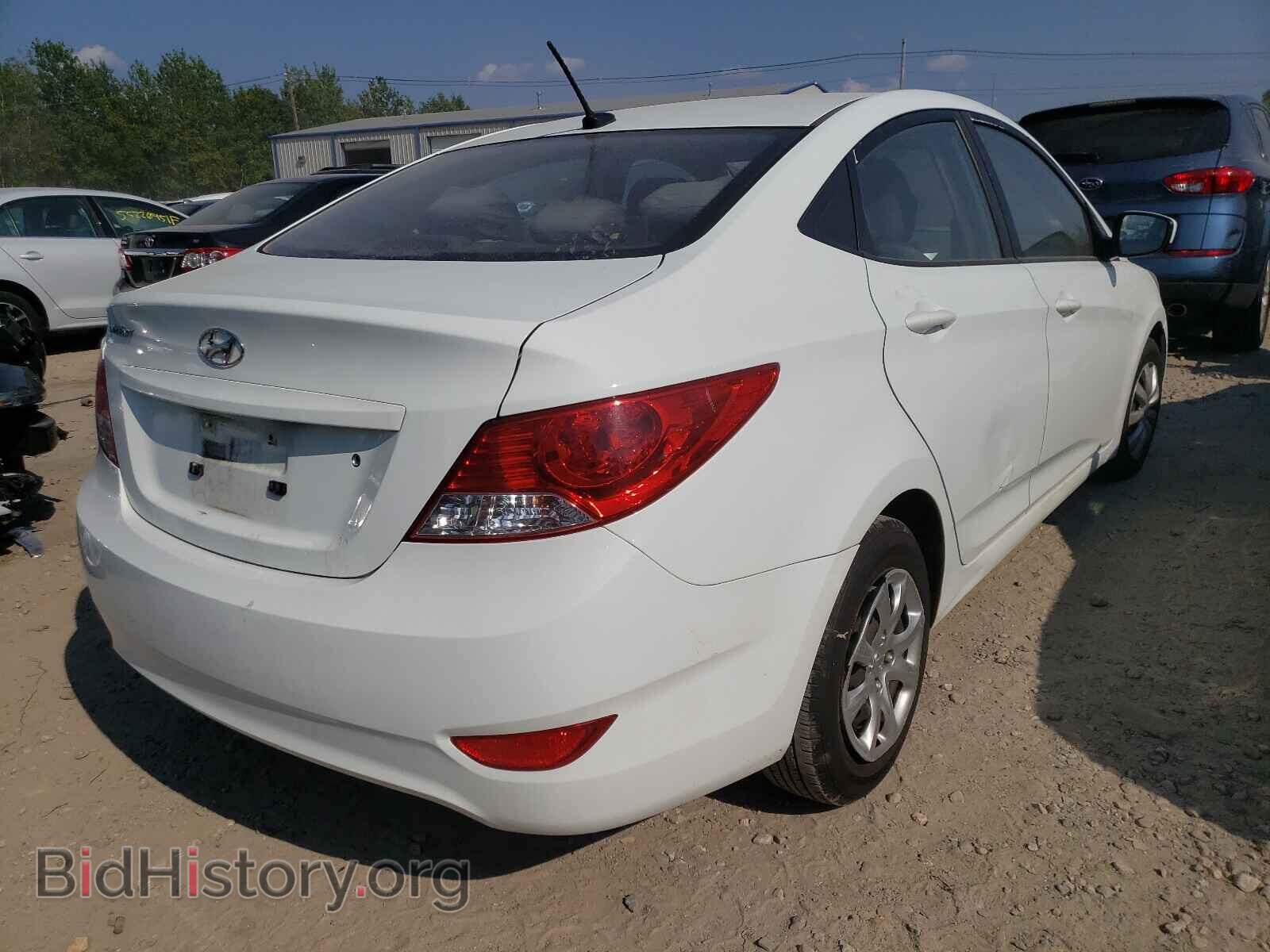 2013 HYUNDAI ACCENT - VIN: KMHCT4AEXDU477275 - Фото 4